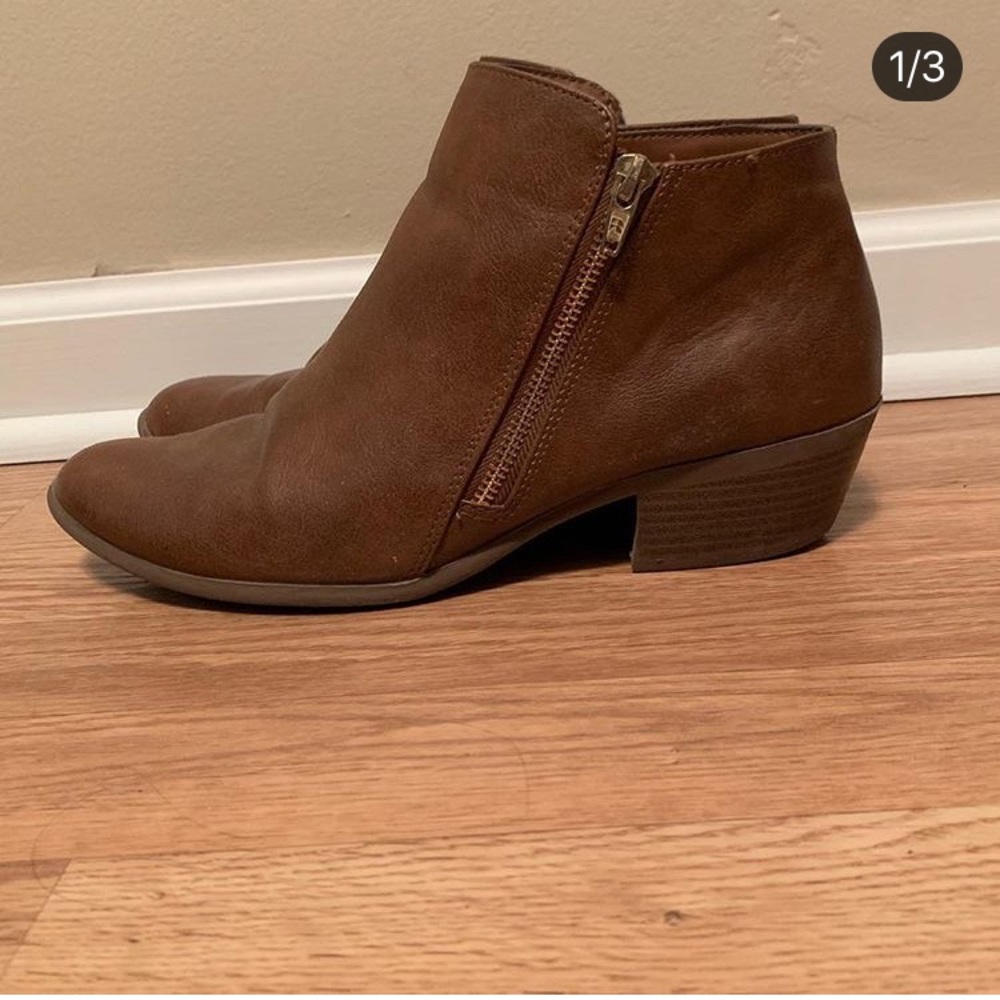 Brown booties